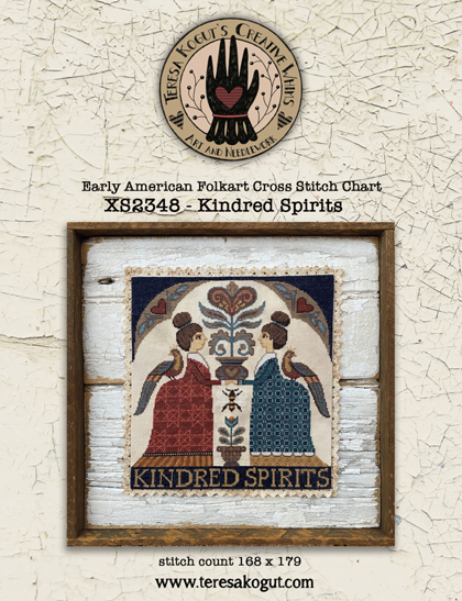 Early American Folkart - Kindred Spirits
