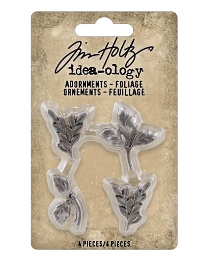 Idea-Ology Adornos de metal - Follaje