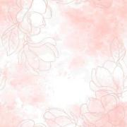 Tela Aida para bordar impresa 14ct - magnolia rosa 38X46CM