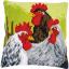 Almohada: Gallo y gallinas