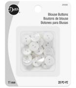 Botones para Blusas - Blanco perla