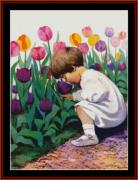 Jesse Willcox Smith - Tulip Time