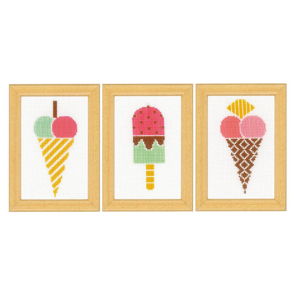 Helados set de 3