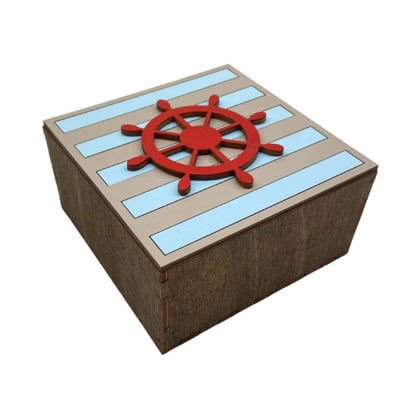 Estuche de madera - Timón