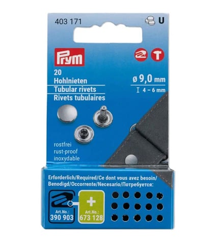 Remaches huecos 4-6mm