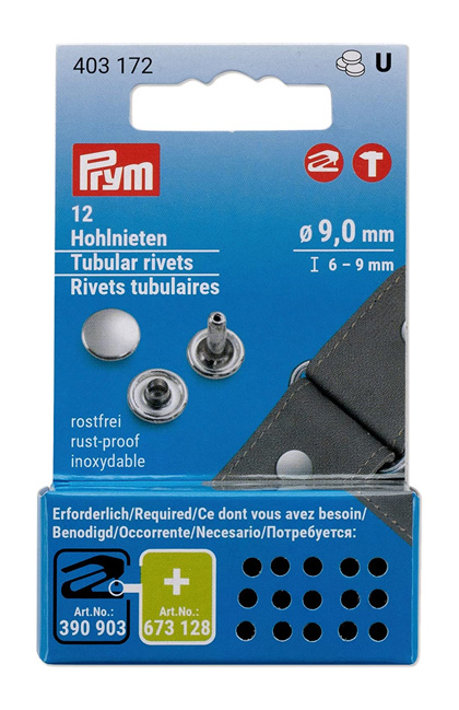 Remaches huecos 6-9mm