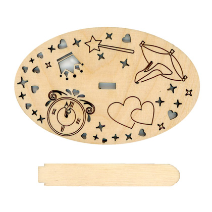 Soporte para bordados terminados 11 cm - Cenicienta