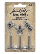 Idea-Ology Adornos de metal - Soportes de figuras
