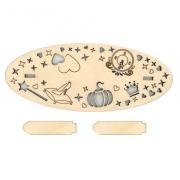 Soporte para bordados terminados 17 cm - Cenicienta