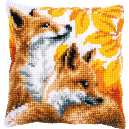 Almohada: Zorros en otoño