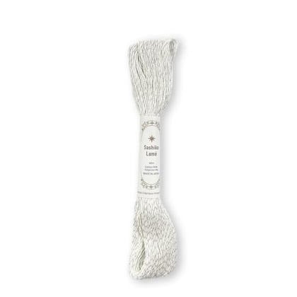 Hilo Lamen para Sashiko - Blanco