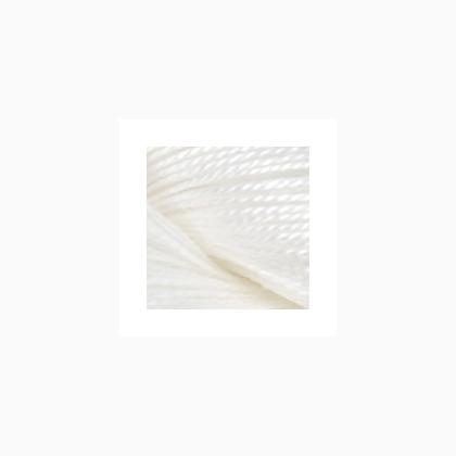 Coton Perlé Retors d\'Alsace #8 - Blanco