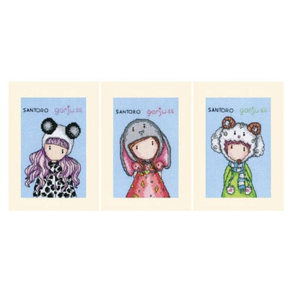 Tarjetas de felicitaciones: Gorjuss - Juego de 3