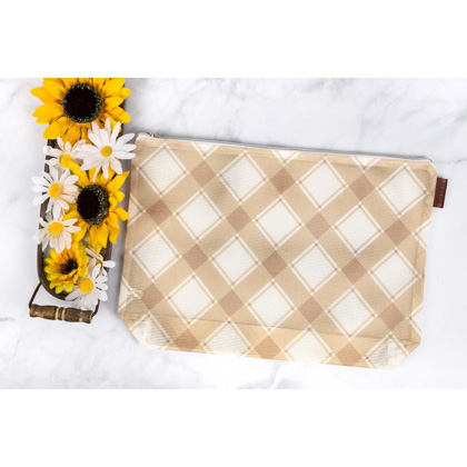 Bolsa de almacenamiento - Mad for Plaid - Burlap