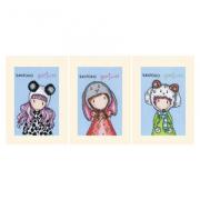 Tarjetas de felicitaciones: Gorjuss - Juego de 3