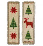 Marcalibros - Árboles de Navidad ajedrezados (2)