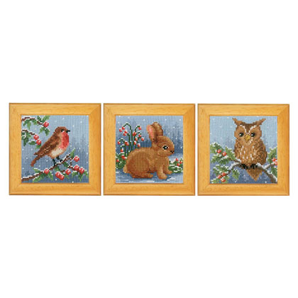 Animales de invierno - set de 3