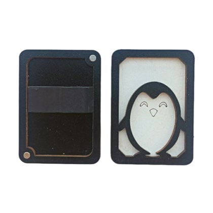 Porta agujas - Pingüino