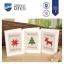 Tarjetas de felicitaciones: Árboles de Navidad - Juego de 3