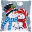 Almohada: Muñecos de nieve
