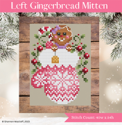 Left Gingerbread Mitten