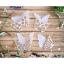 Conjunto de pequeñas decoraciones - Mariposas