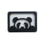 Porta agujas - Panda
