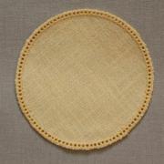 Tapete redondo - Crema Ø 12cm