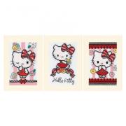 Tarjetas de felicitaciones: Hello Kitty Cuteness - Juego de 3