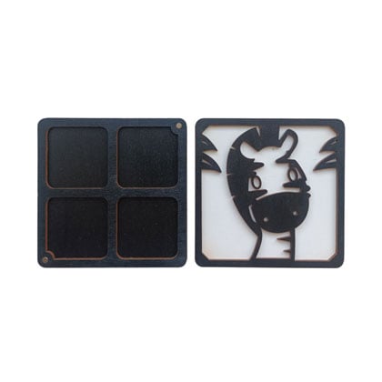 Estuche de madera - Zebra