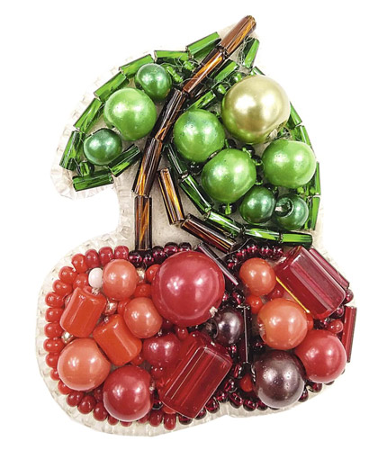 Broche - Cereza