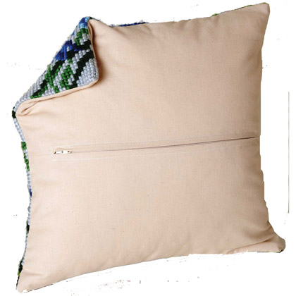 Parte posterior almohada con cremallera - Beige