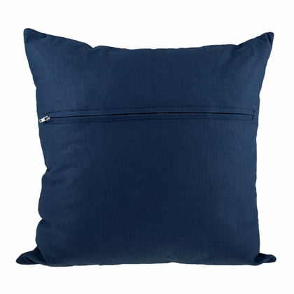 Parte posterior almohada con cremallera - Navy Blue