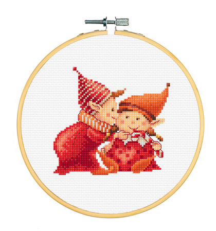 Elves with Candy Cane