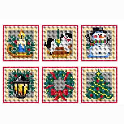 Christmas Coasters (6)