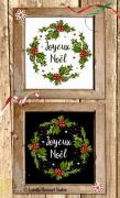 Couronne Houx Joyeux Noël