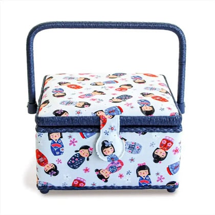 Cesta de Costura Kokeshi