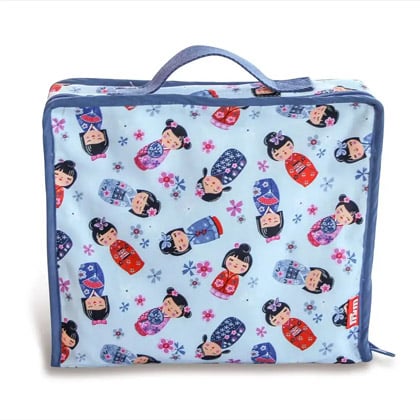 Bolsa de costura All-in-one Mini Kokeshi