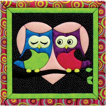 Kit Quilt-Magic - Búhos amorosos