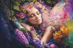 Lecho de flores
