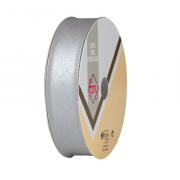 Cinta al bies Glow - Plata (30 mm)