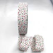 Cinta al Bies Estrellas - Blanco (30 mm)