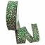 Cinta al Bies Estrellas - Verde (30 mm)