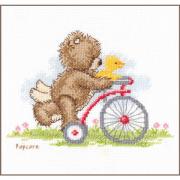 Popcorn en bicicleta