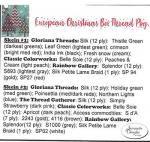European Christmas Box ThreadPkg