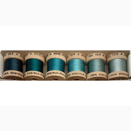 Soie Perlée - Pack 6 tonos - Turquesa