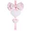 Cinta Neonato - Primi Passi Due Cuori - Rosa