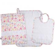 Set Guardería - Primi Passi - Rosa - Blanco