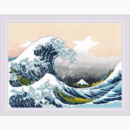 The Great Wave off Kanagawa after K. Hokusai Artwork