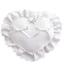 Cojín para alianzas - Corazón - Blanco